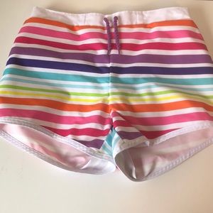 Lands End Multi color swim shorts